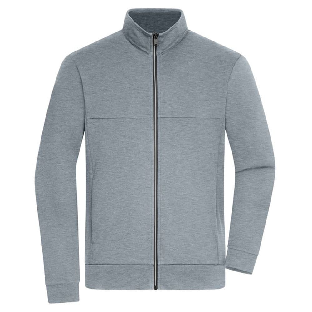 James and Nicholson James and Nicholson Men's Sporty Jacket in Light Grey