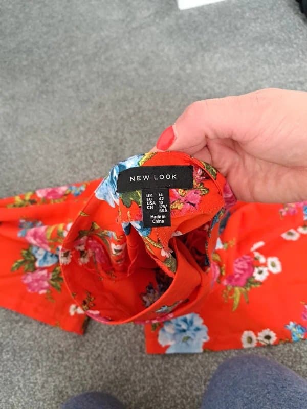 New Look New look floral cullottes size 14