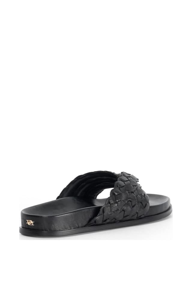 Dune London Dune London Women's 'Lindie' Leather Sandals in Black - 3