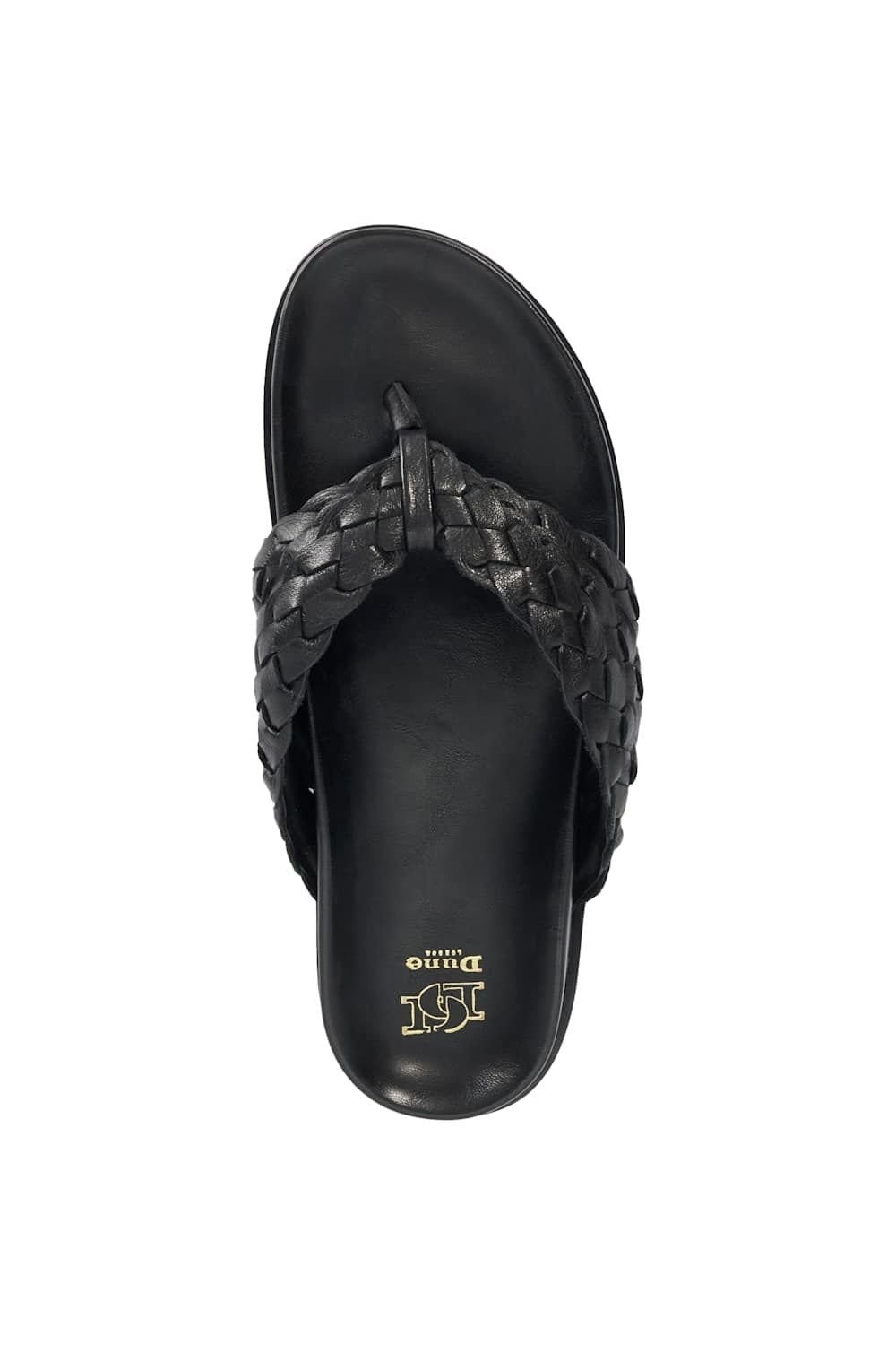 Dune London Dune London Women's 'Lindie' Leather Sandals in Black - 4