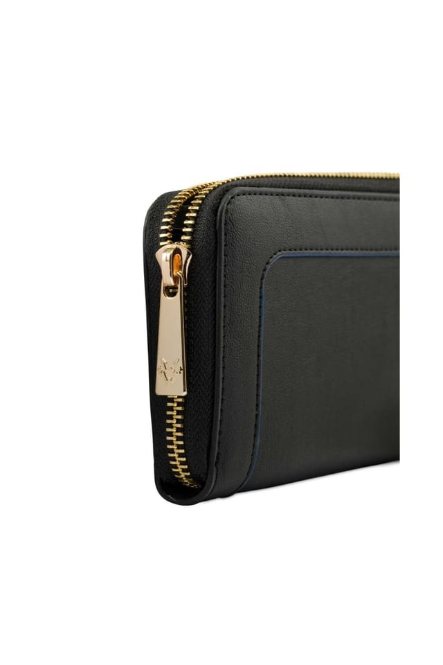 Watson & Wolfe Watson & Wolfe Women's 'Wilton' Large Zipped Purse in Black - 3