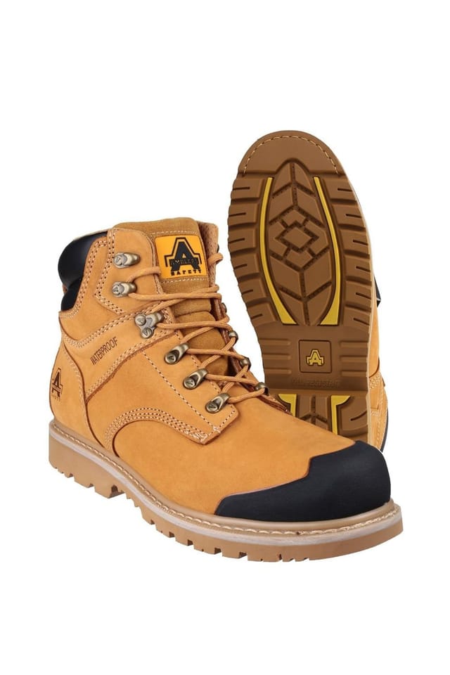 Amblers Amblers Men's 'FS226' Welted Safety in Camel - 3