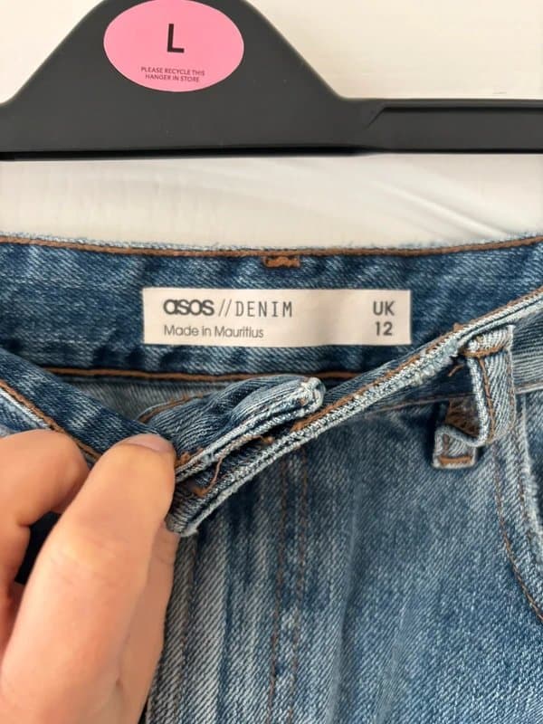 ASOS ASOS denim skirt size 12