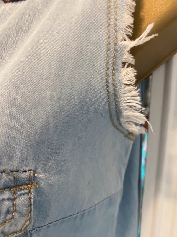 Denim Co Cotton denim sleeveless shirt Size 10