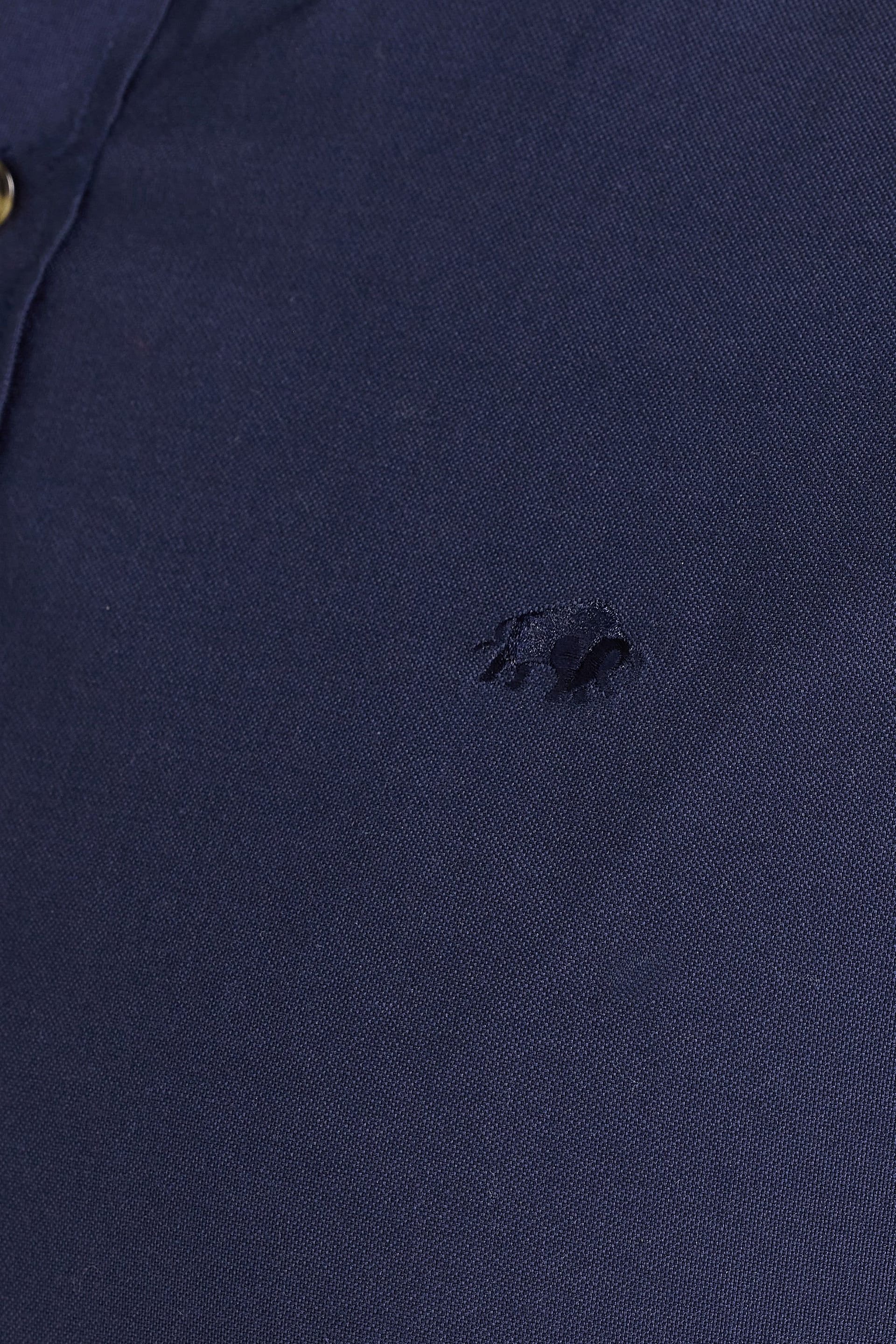 raging bull Raging Bull Men's Long Sleeve Classic Oxford Shirt in Navy - 4