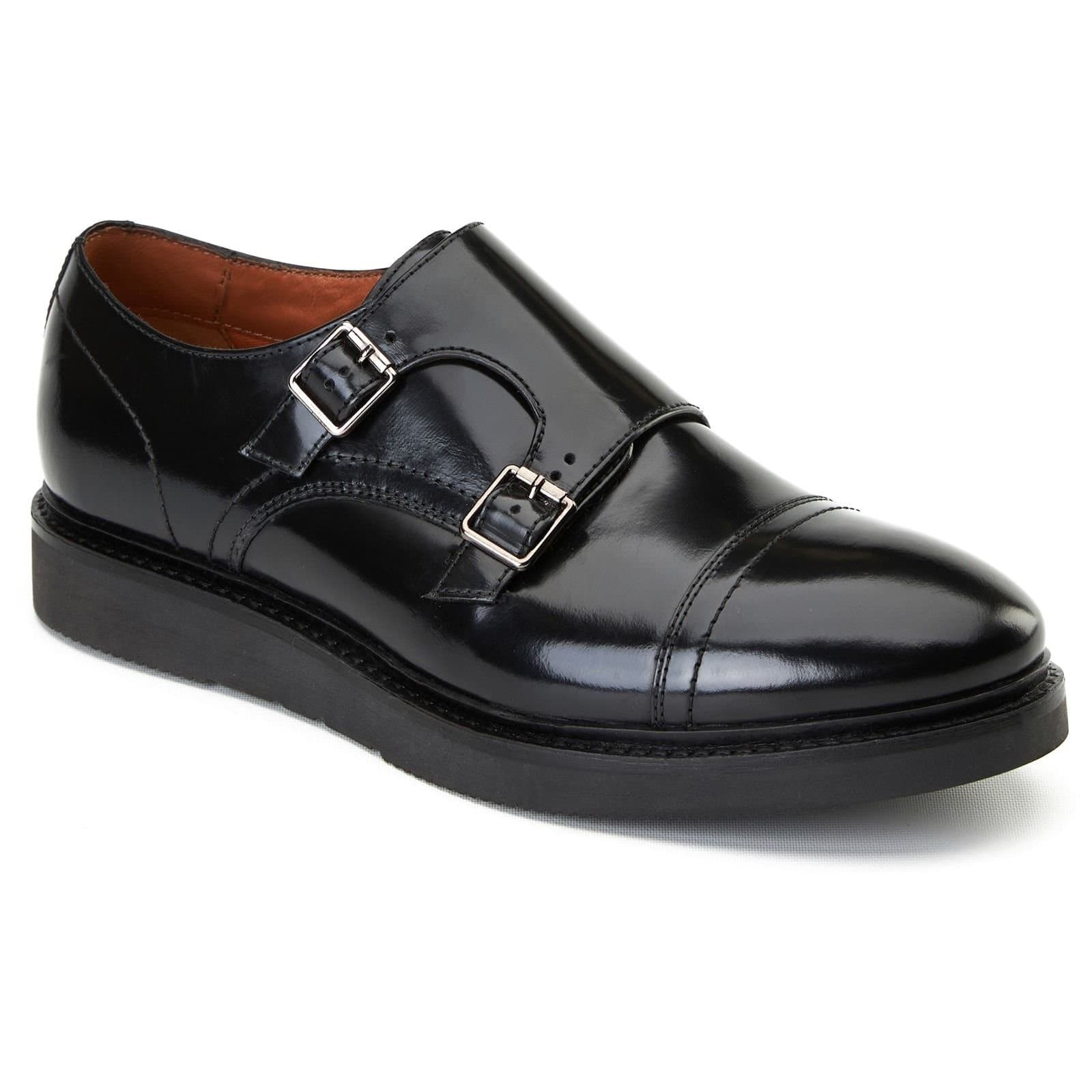 Base London Base London Men's Knight Monk Shoe in Black