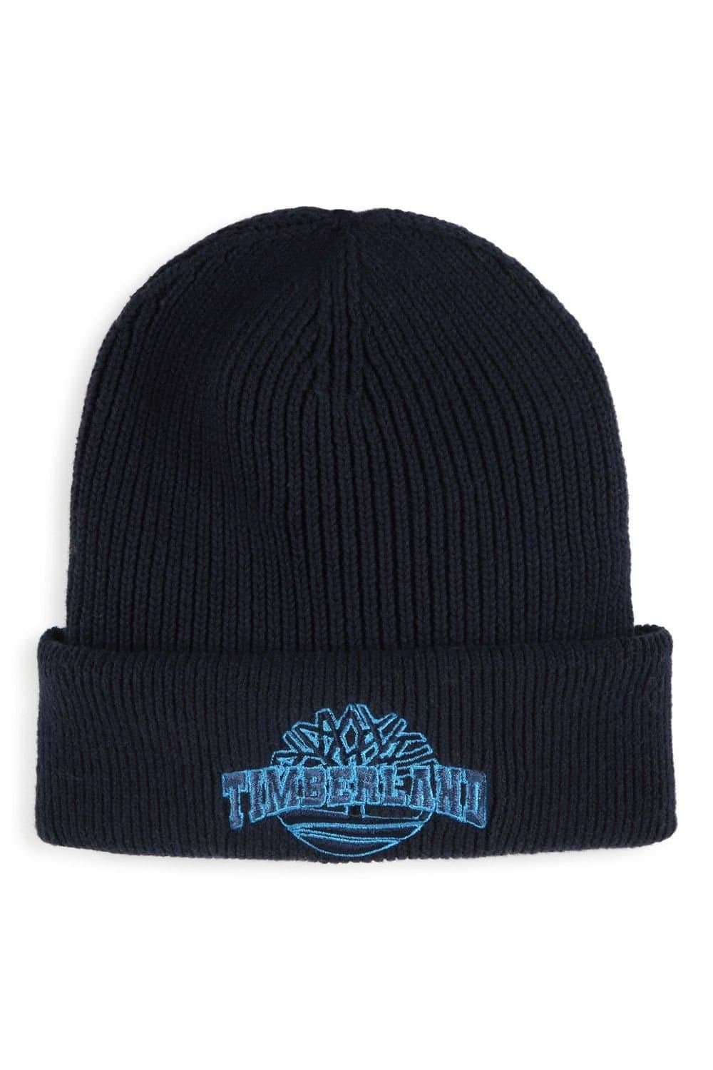 Timberland Kids Timberland Kids Navy Logo Beanie for Boys