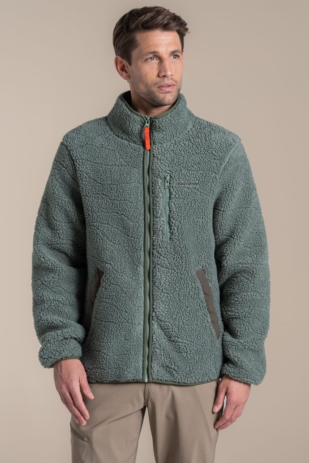 Craghoppers Craghoppers Men's Lathkill Borg Full-Zip Insulating Active Fleece Jacket in Grey - 3