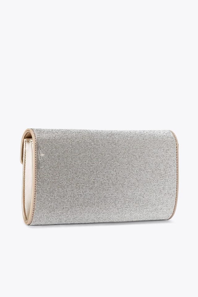 Carvela Carvela Women's 'Spiral Envelope Clutch' Bag in Silver - 3