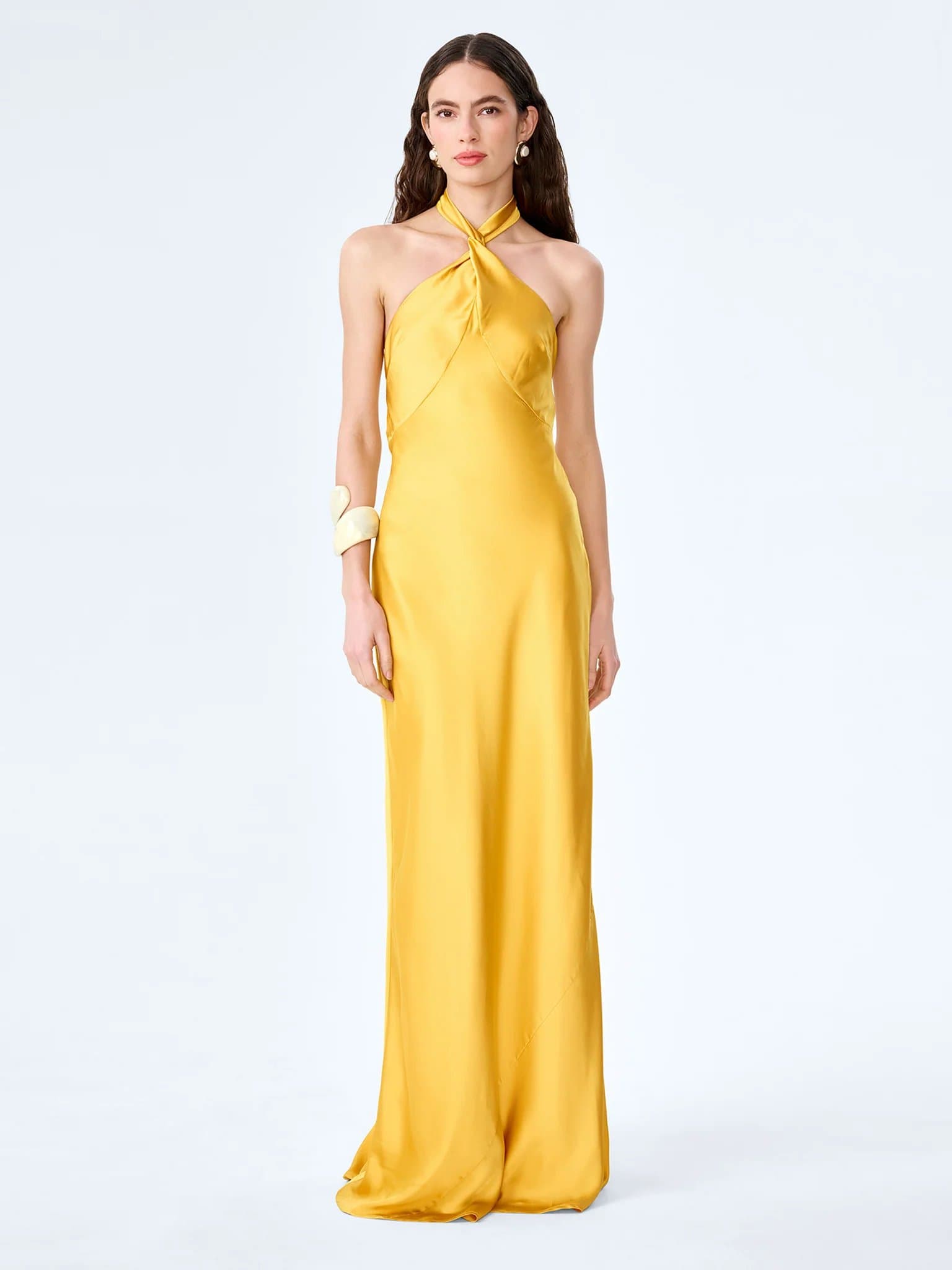 OMNES Arles Dress in Eggyolk