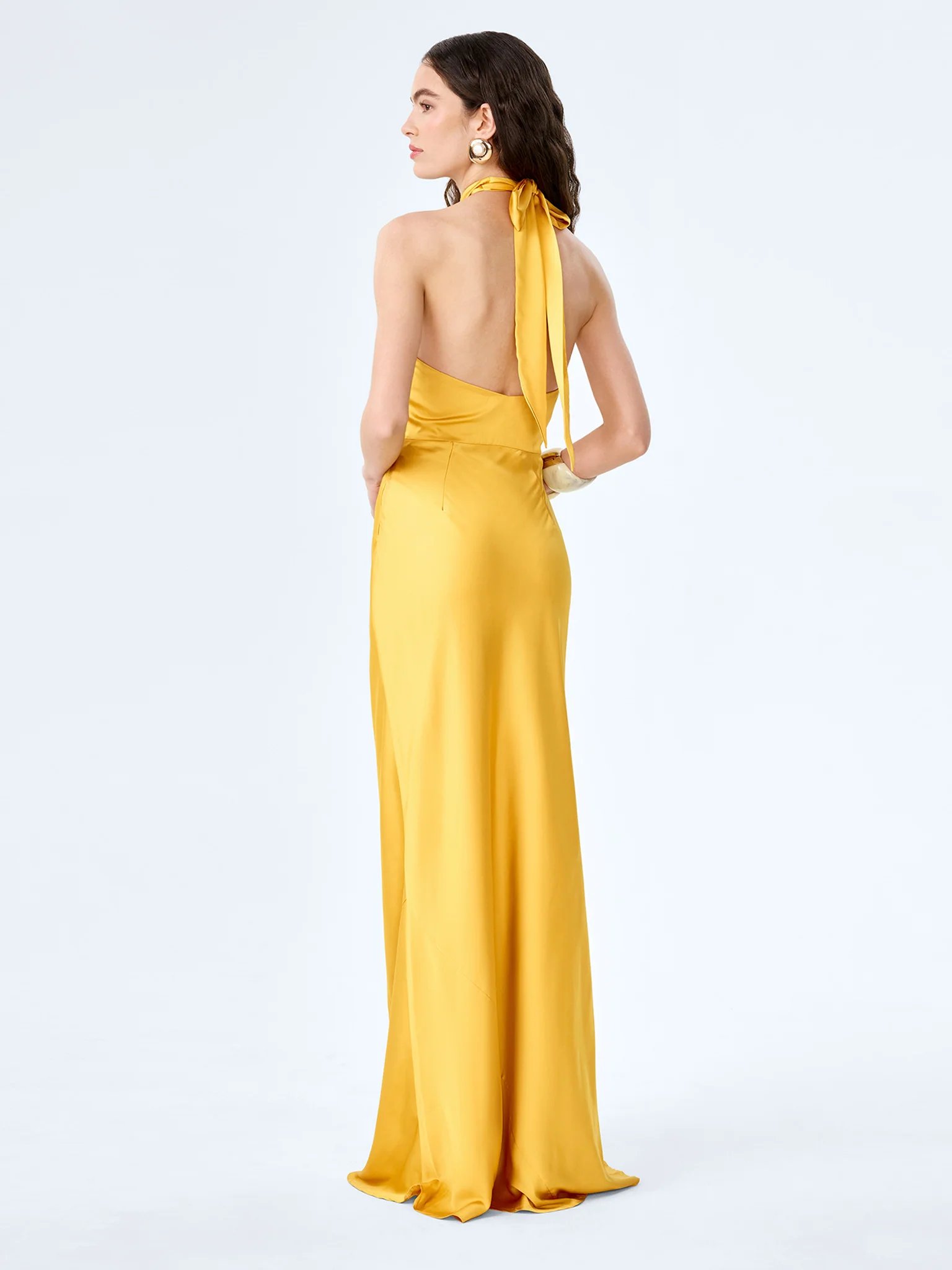 OMNES Arles Dress in Eggyolk - 2
