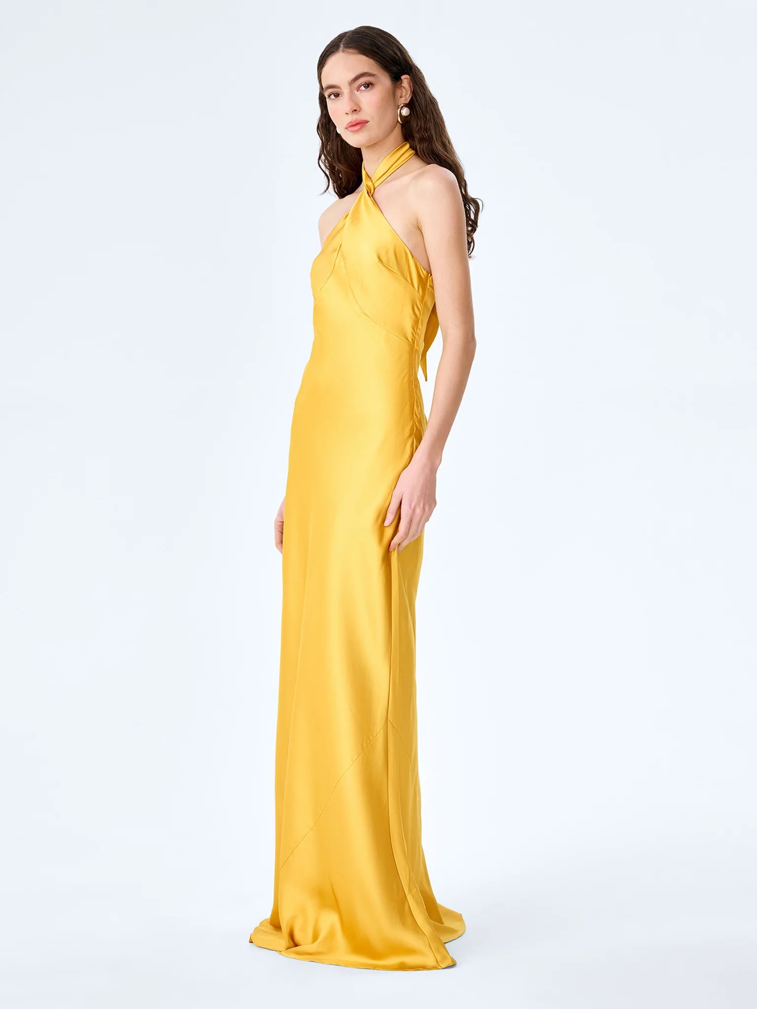 OMNES Arles Dress in Eggyolk - 4