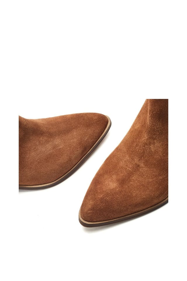 Moda In Pelle Moda In Pelle Women's 'Pacchio' Leather Ankle Boots in Tan - 3