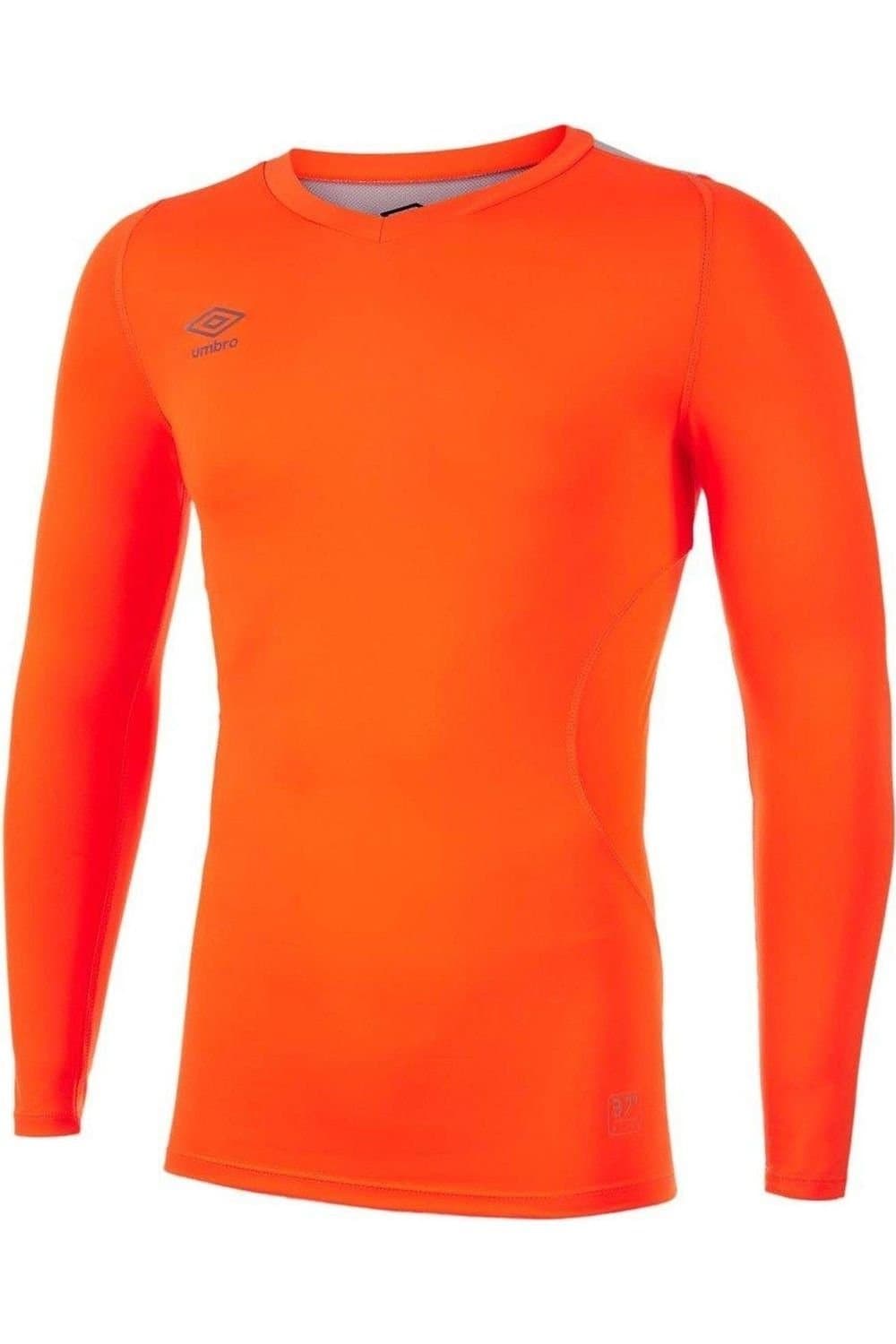 Umbro Umbro Men's Elite V Neck Base Layer Top in Orange