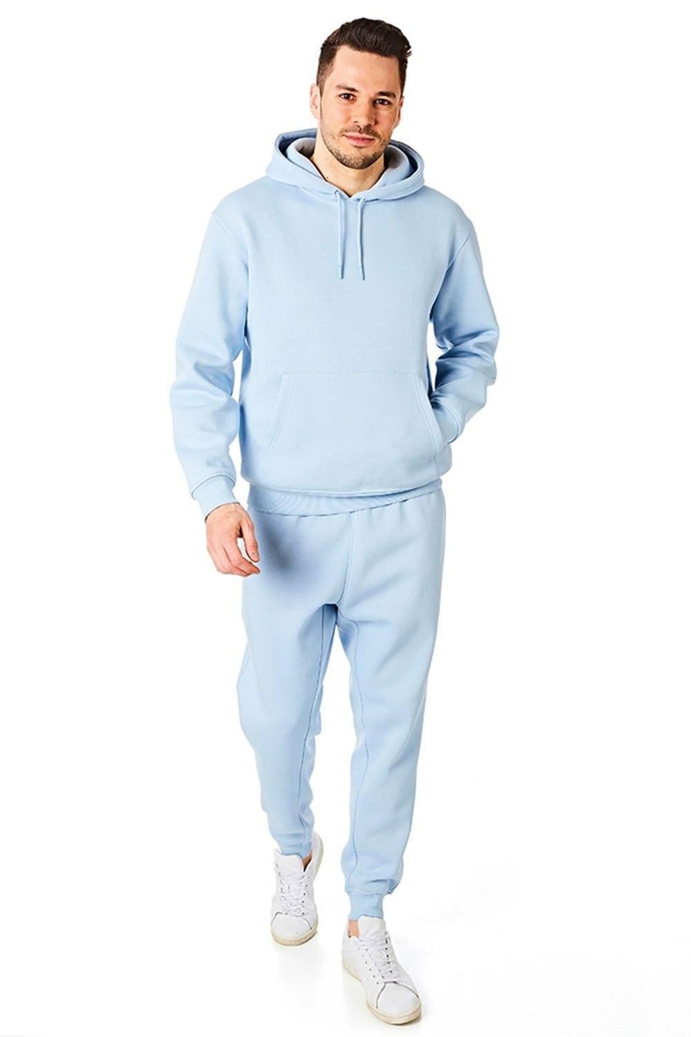 RIPT Essentials RIPT Essentials Men's Essential Cuffed Joggers in Light Blue - 4