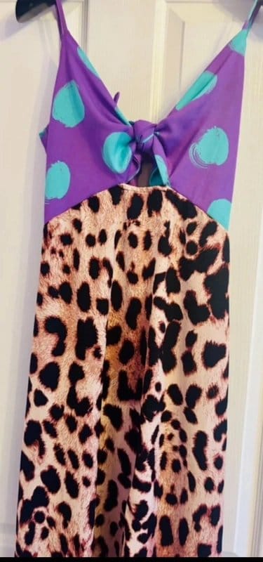 Dancing Leopard Dancing leopard plunge dress wedding party beach holiday 10-12 same day post - 1