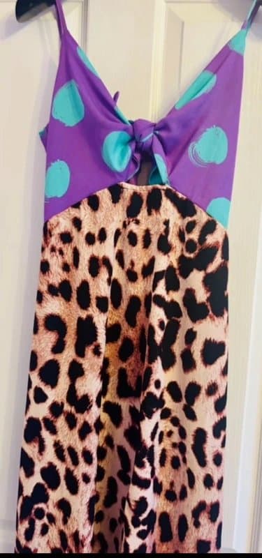 Dancing Leopard Dancing leopard plunge dress wedding party beach holiday 10-12 same day post