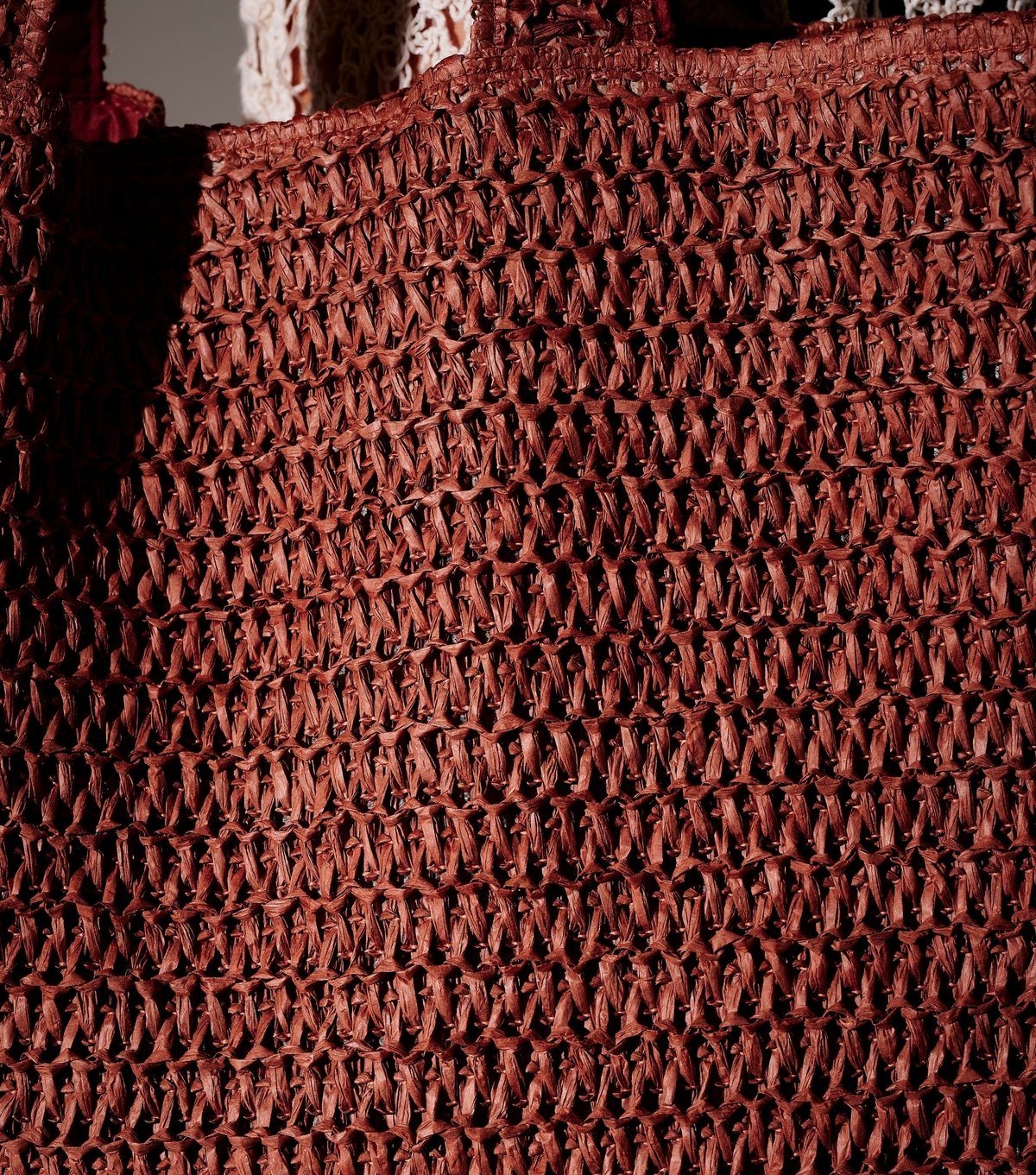 South Beach Rust Brown Straw Woven Tote Bag South Beach New Look - 4