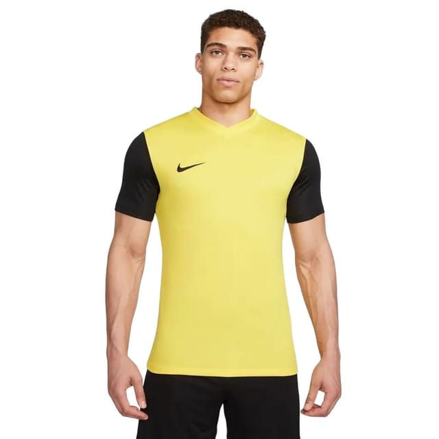 Nike Nike Men's Tiempo Premier II T-Shirt in Yellow - 3