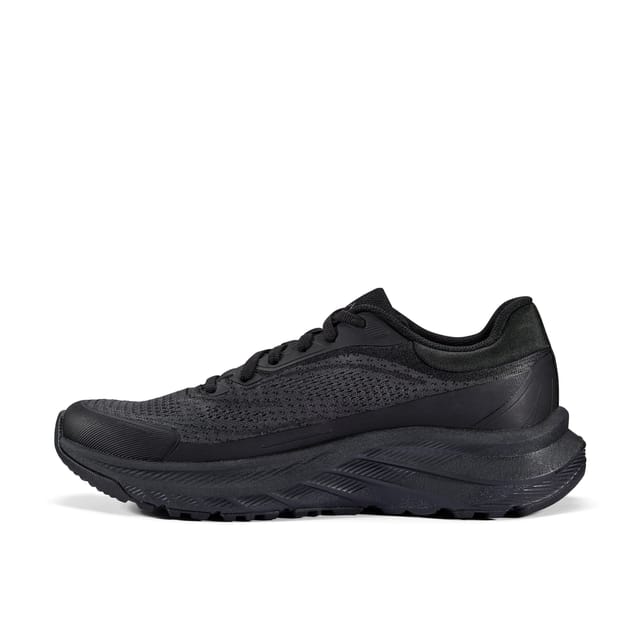Clarks Clarks Men's Tawstock Lace Black Knit Trainers - 2