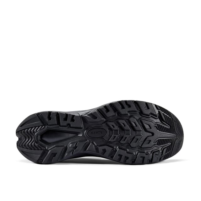 Clarks Clarks Men's Tawstock Lace Black Knit Trainers - 3