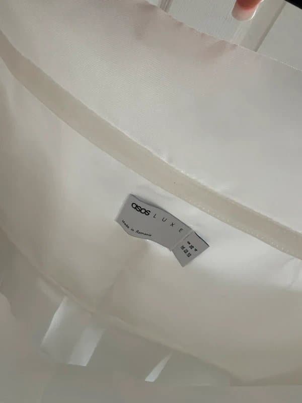 ASOS ASOS luxe white stunning party/wedding/bride dress