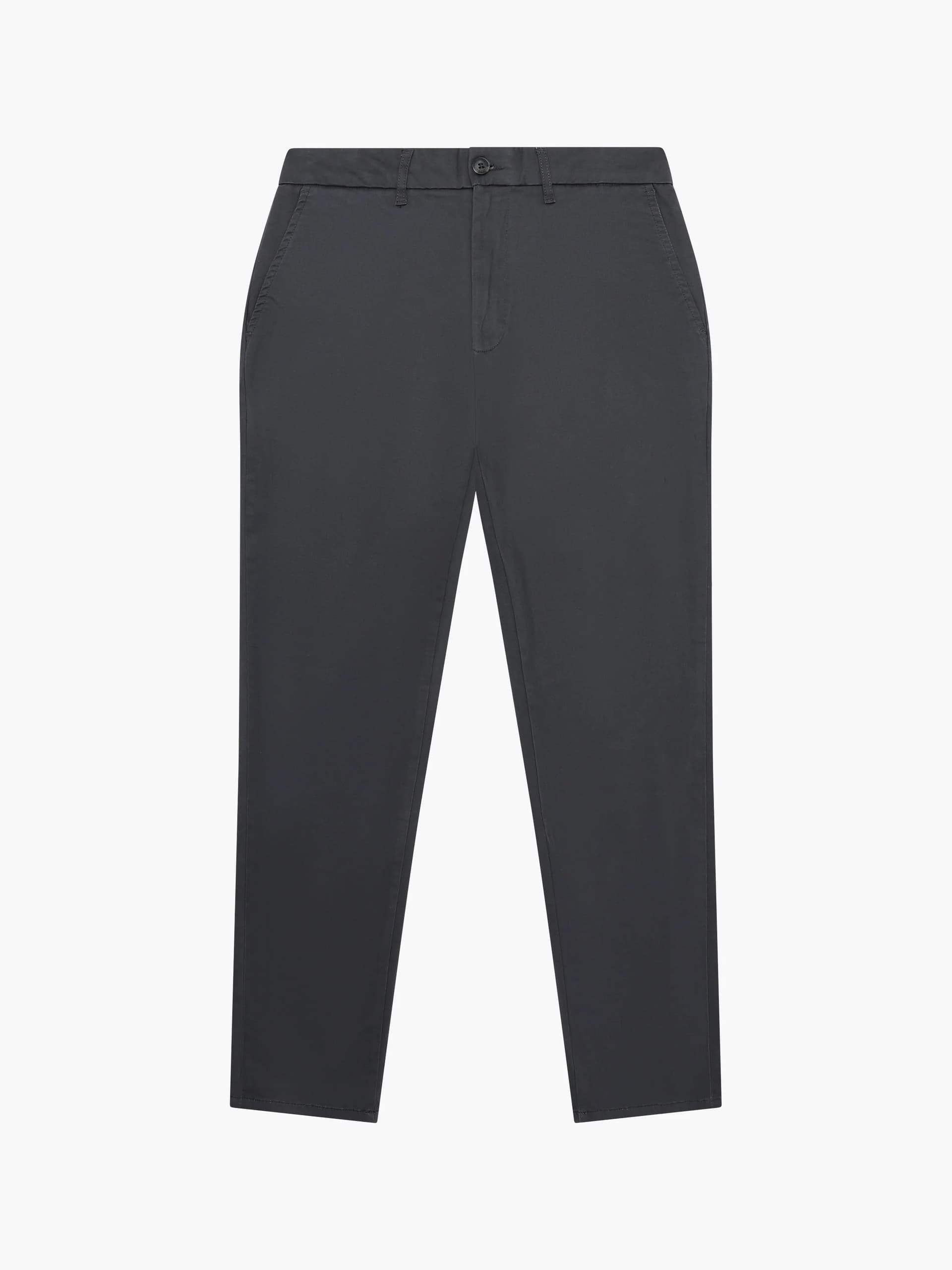French Connection Cotton Stretch Chino Reg Fit Charcoal 32 Inch