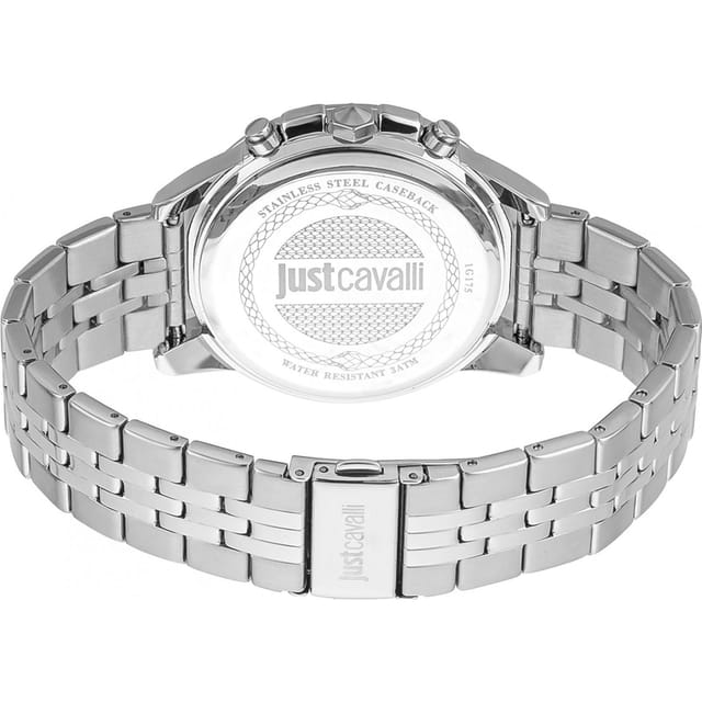 Just Cavalli Just Cavalli Men's JC1G175M0255 42mm Quartz Watch in Silver - 2