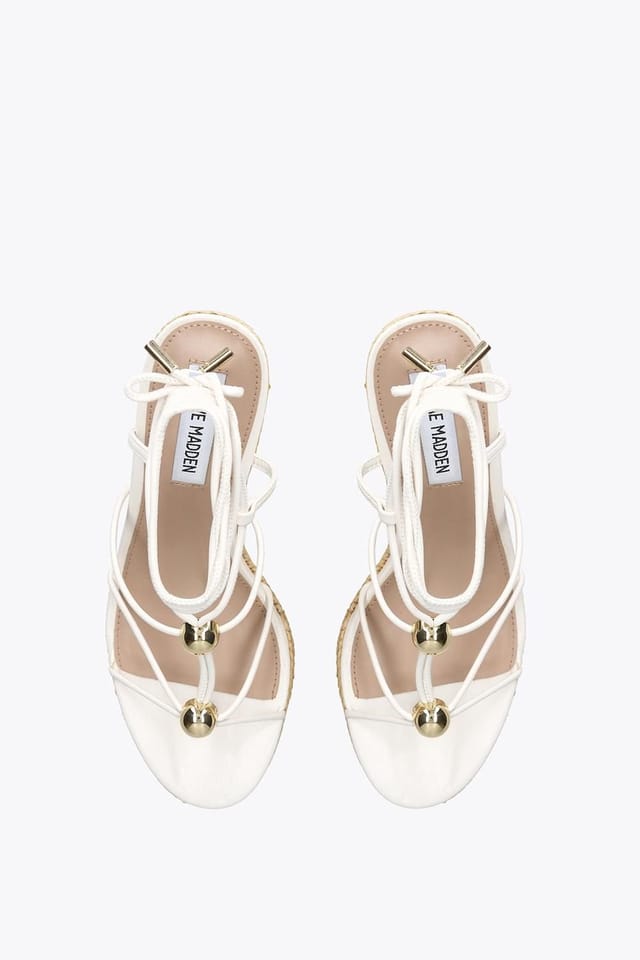 Steve Madden STEVE MADDEN Women's 'Tulym 253' Sandals in White - 2