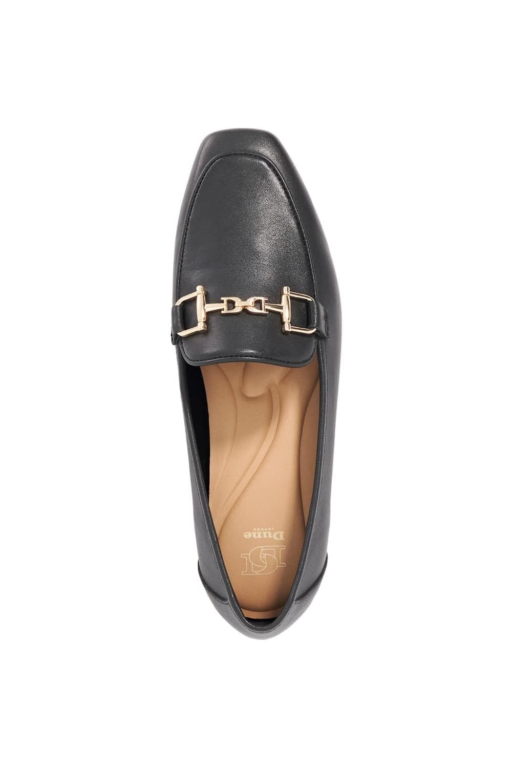 Dune London Dune London Women's 'Grained' Leather Loafers in Black - 4