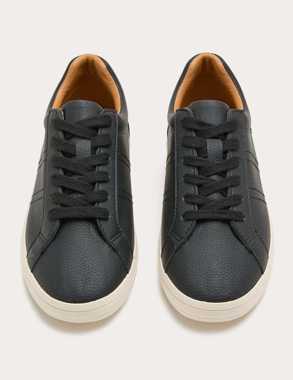 Marks & Spencer M&S Cupsole Trainers Black - 1