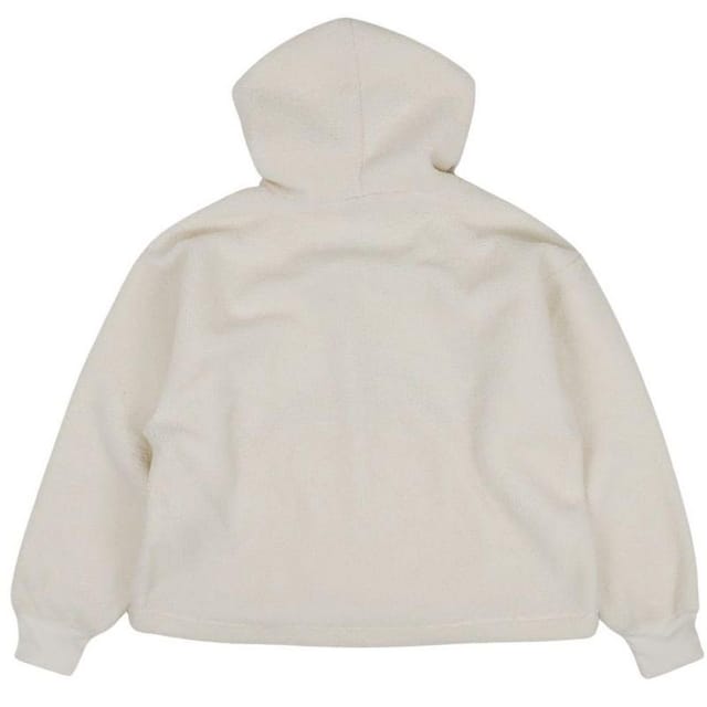 Champion Champion Women's Branded Sleeve Hoodie in White - 2