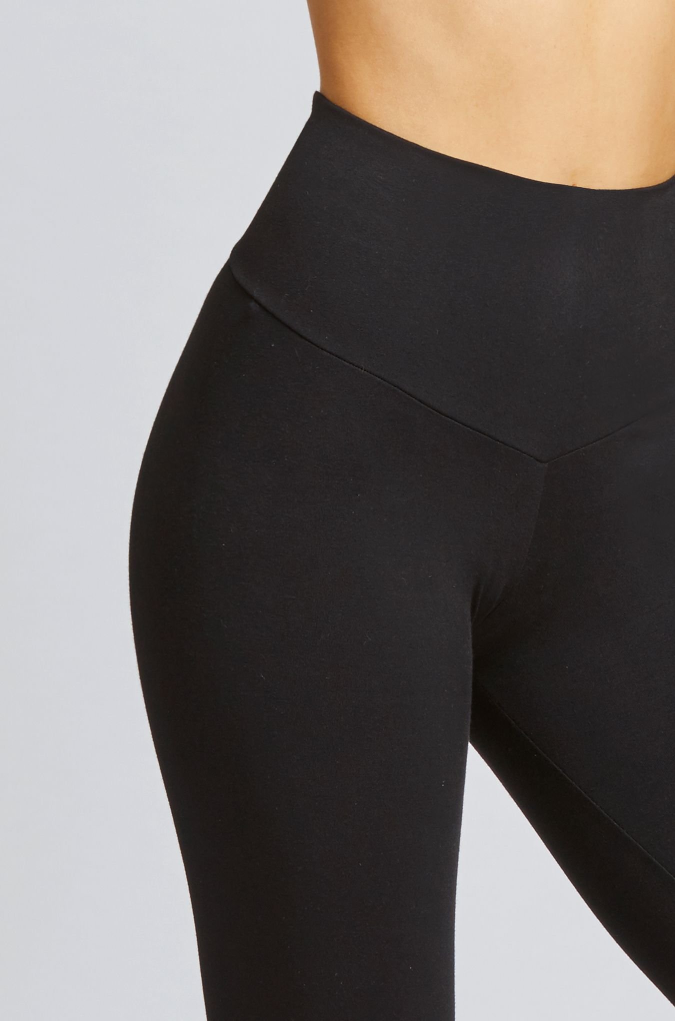 TLC Sport TLC Sport Women's Extra Strong Compression Leggings with Egyptian Cotton in Black - 4