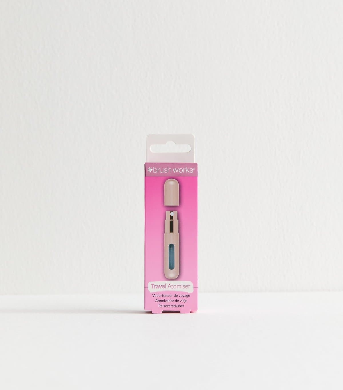 Brushworks Pink Travel Atomiser Brushworks New Look