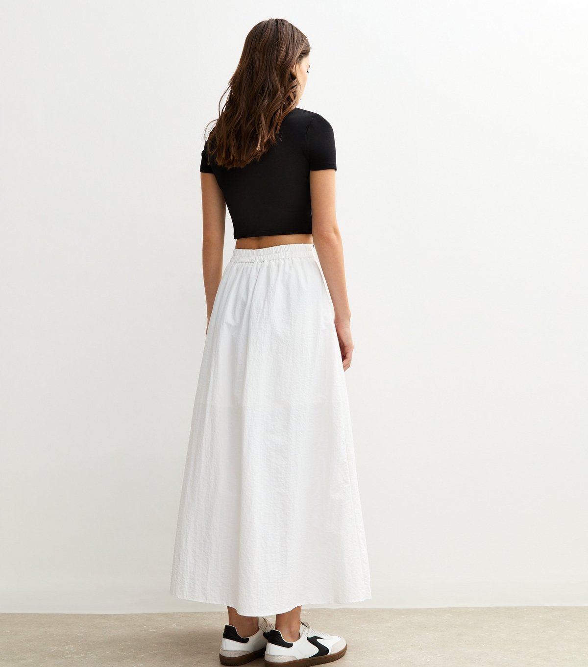 New Look Women's White Pleated Midi Skirt New Look - 4