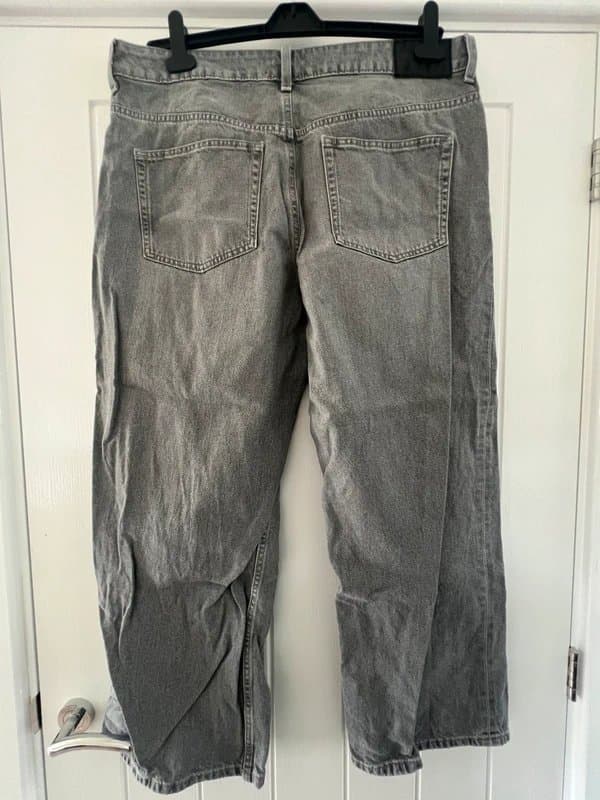 ASOS Design Washed grey jeans