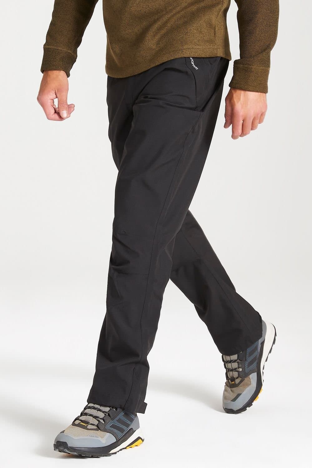 Craghoppers Craghoppers Men's Stefan II Waterproof Trousers in Black