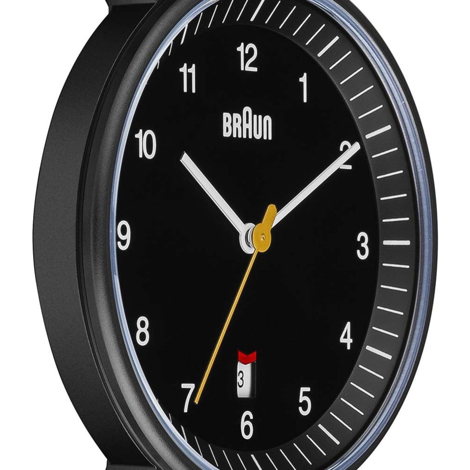 Braun Braun Men's BN0032BKBKMHG Classic 40mm Quartz Watch in Black - 4