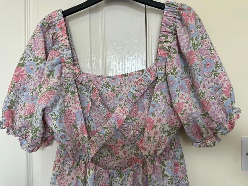New Look Lilac floral print summer midaxi dress