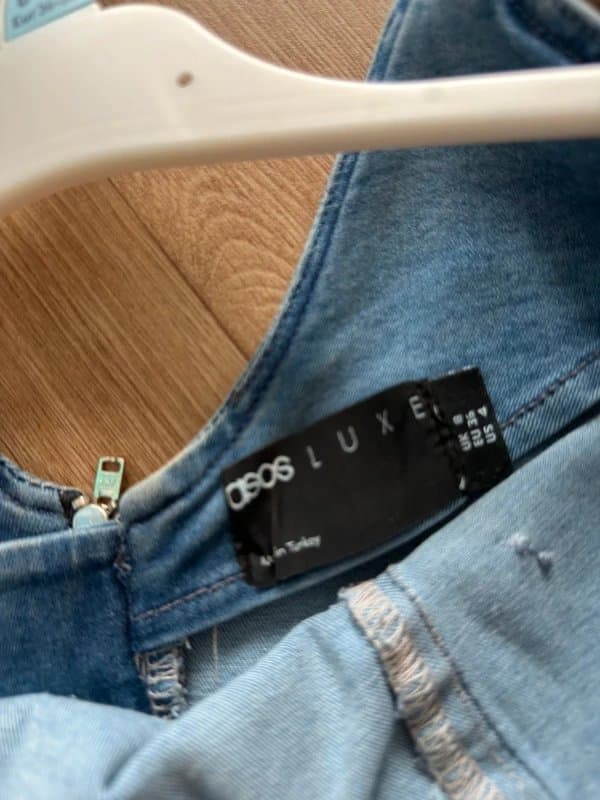 ASOS ASOS Luxe tight mini denim dress