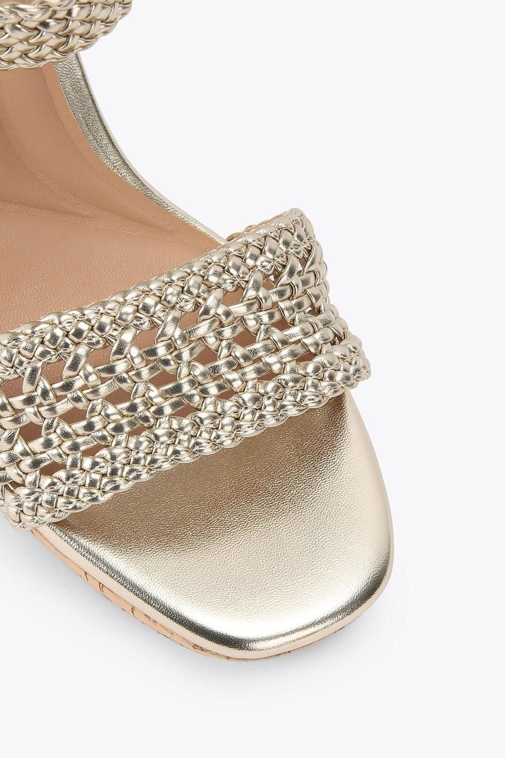 Carvela Carvela Women's 'Portofino Wedge' Sandals in Gold - 4