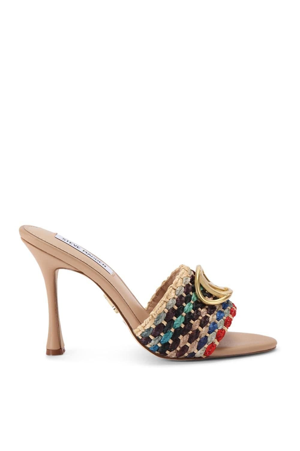 Steve Madden STEVE MADDEN Women's 'Dappery Multi Raffia' Heels