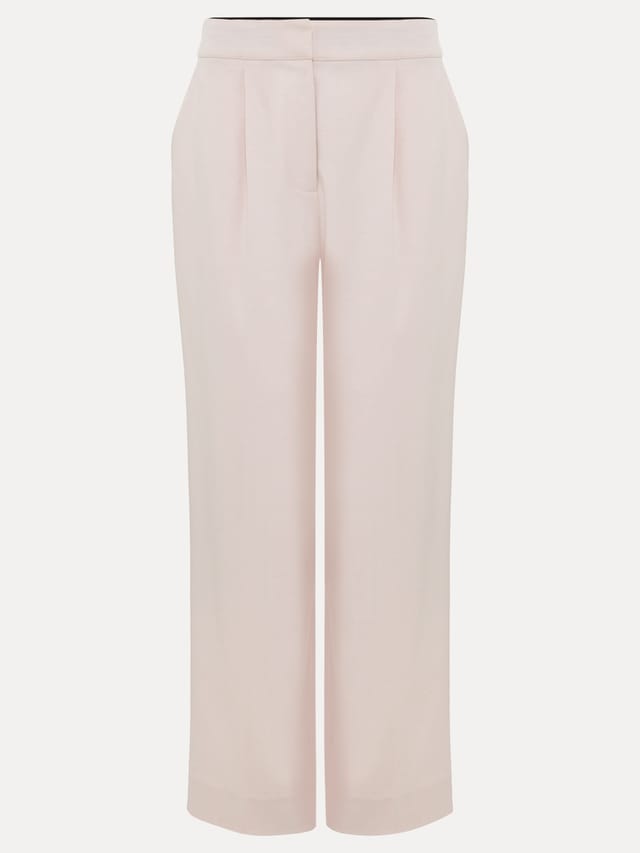 Phase Eight Phase Eight Women's Sandie Wool Pants in Pale Pink - 2