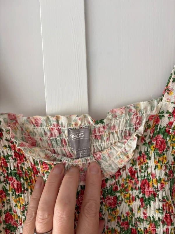 ASOS Linen/cotton playsuit - asos - size 14