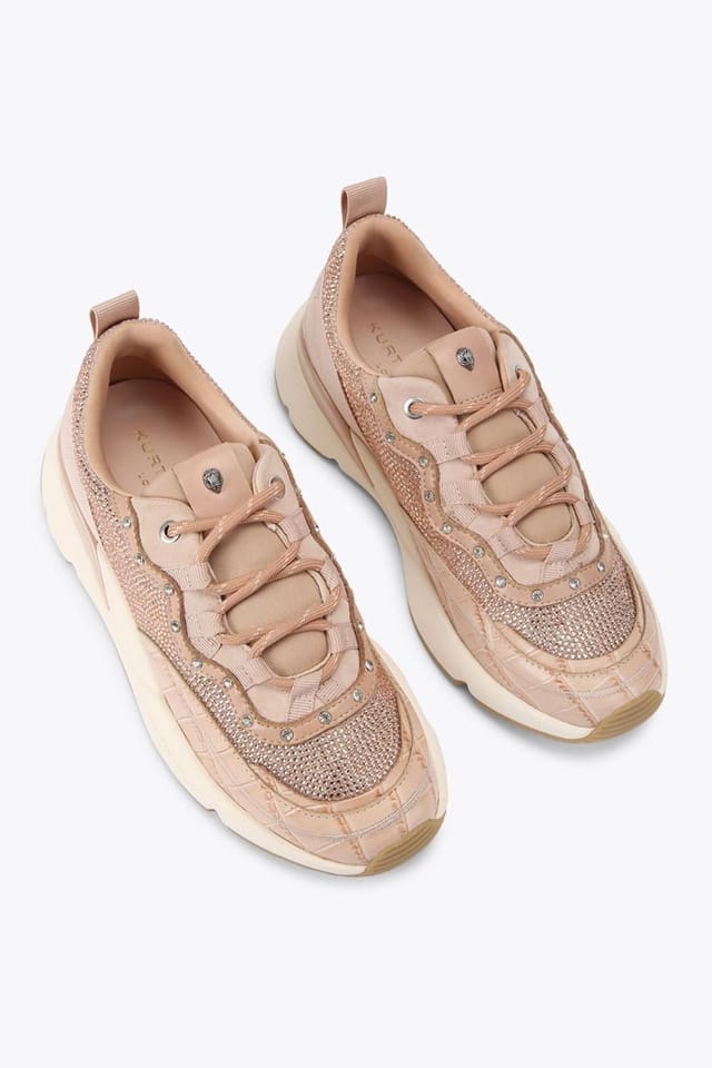Kurt Geiger London Kurt Geiger London Women's 'Sporty Runner' Trainers in Pale Pink - 2