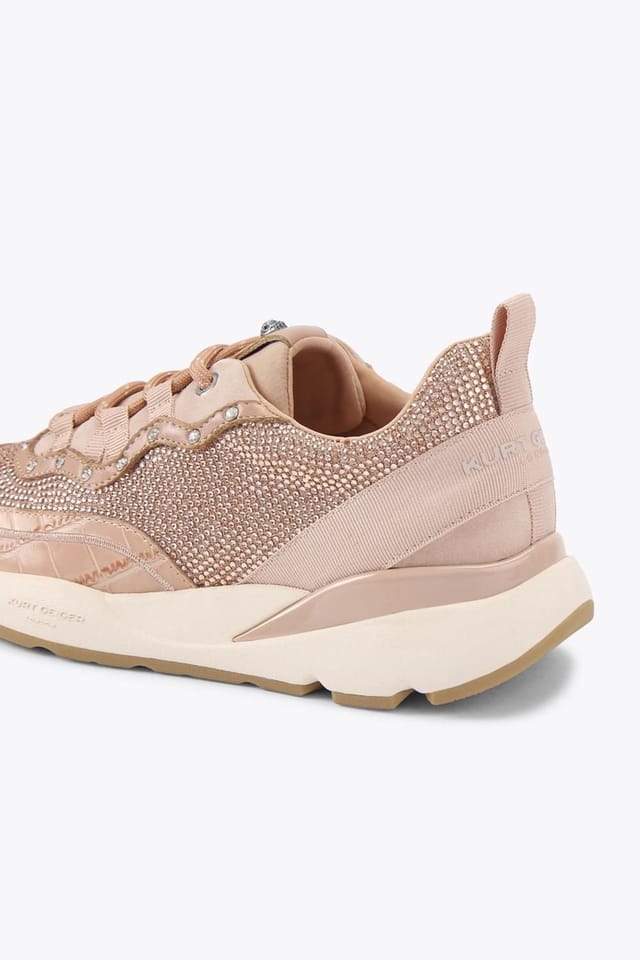 Kurt Geiger London Kurt Geiger London Women's 'Sporty Runner' Trainers in Pale Pink - 3