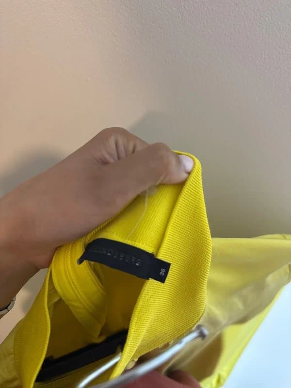J.Lindeberg J. Lindeberg Canary Yellow Silk Dress - size 36/ uk 10- stunning