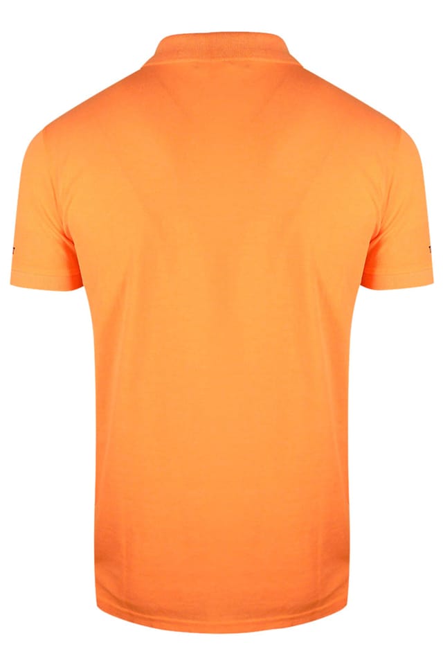Plein Sport Plein Sport Men's Short Sleeve Polo Shirt in Tangerine - 3