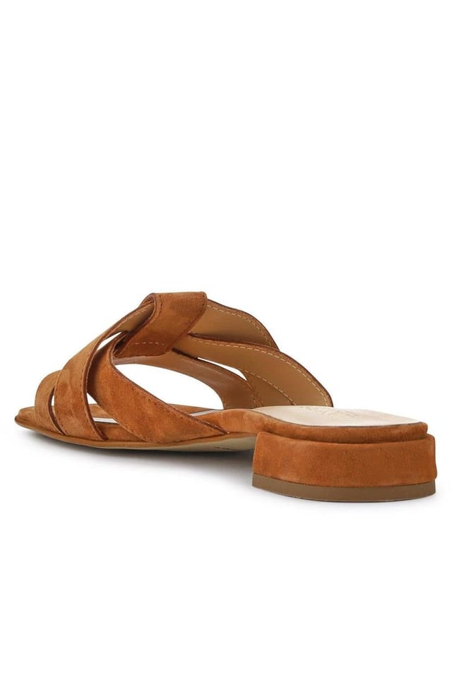 Jones Bootmaker Jones Bootmaker Women's Genesis Smart Leather Mules in Tan - 3