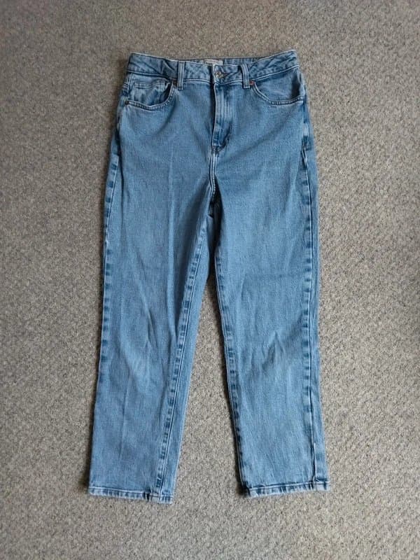 New Look New look straight leg ankle mom Hannah jeans light blue denim jeans